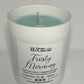 Frosty Morning Candle