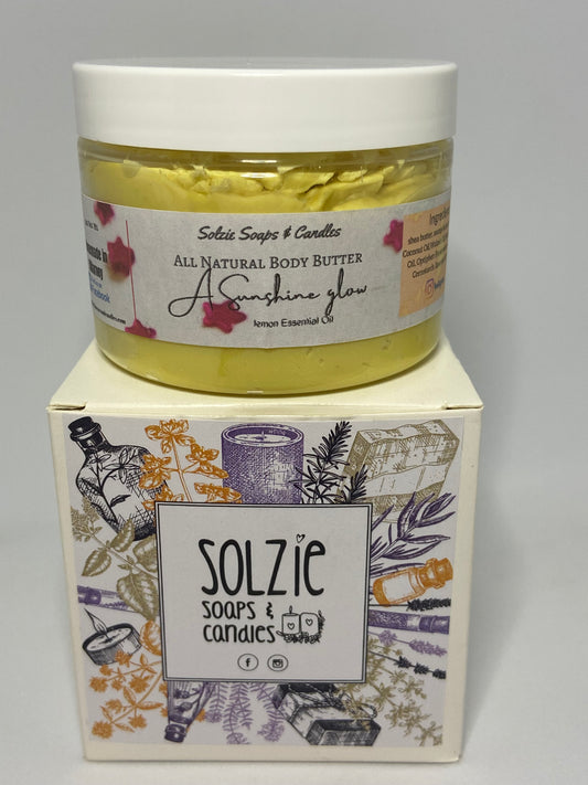 A Sunshine Glow Body Butter