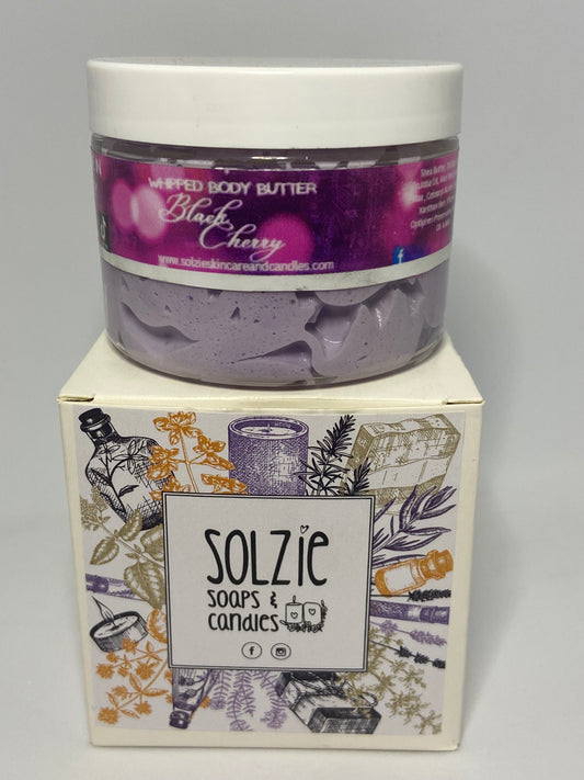Black Cherry Whipped Body Butter!