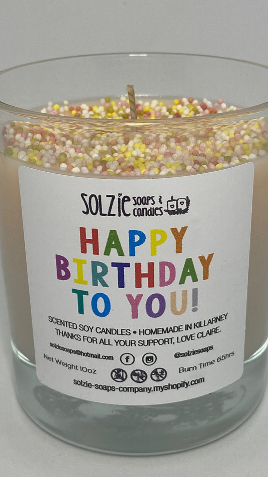 Happy Birthday to you Candle
