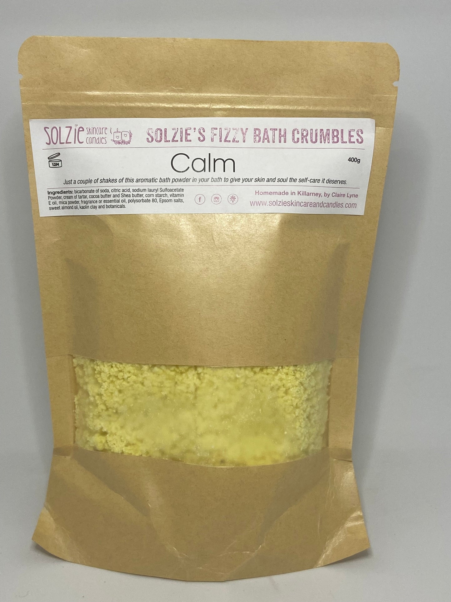 Calm Bath Crumbles