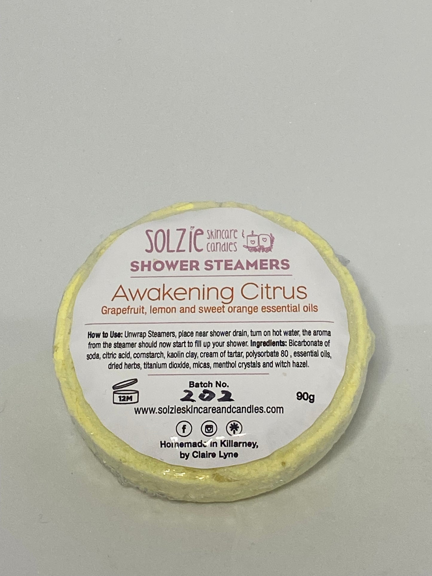 Awakening Citrus Shower Steamer
