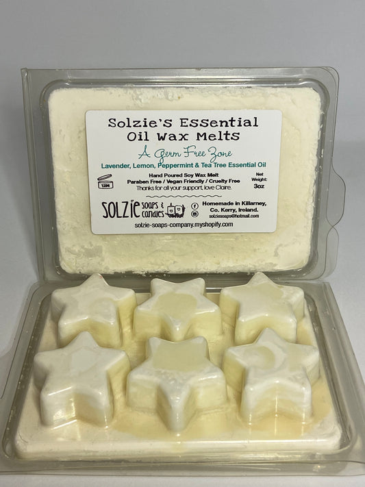 A Germ Free Zone wax melt.