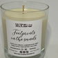 Footprints in the Sands Candle