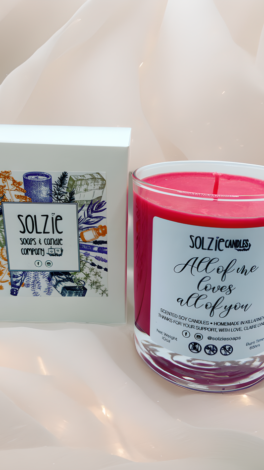 All of me loves all of you Candle