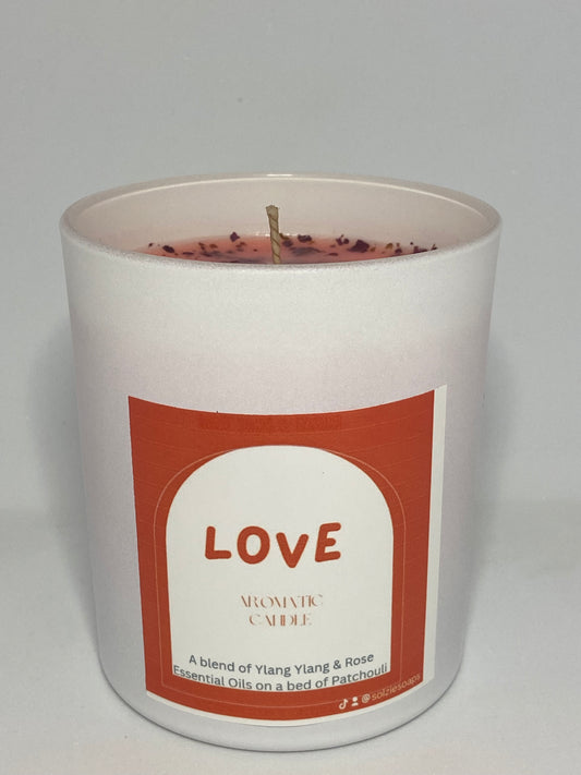 Love Essential Oil Candle