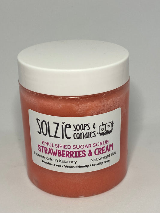 Strawberries & Cream Sugar Scrub