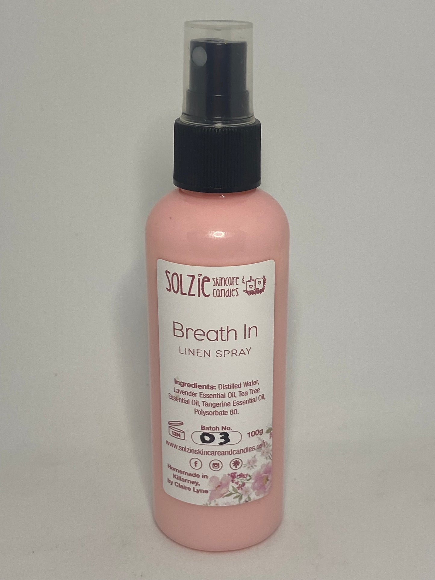 Breathe In Linen Spray