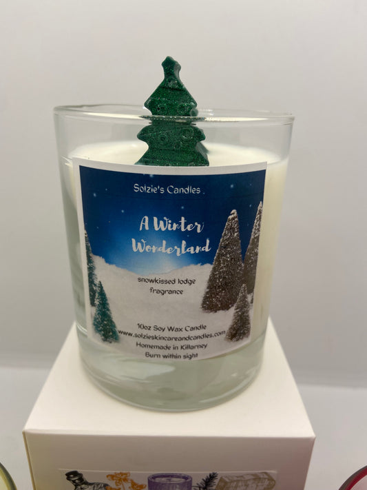 Winter Wonderland Xmas Soy Candle.